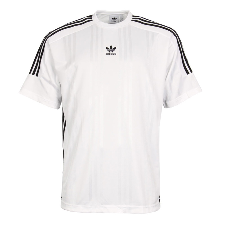 Photo: Jacquard Jersey T-Shirt - White