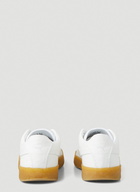 Crepe Canvas Sneakers in White