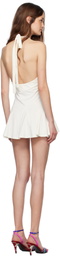 Yuhan Wang White Bears Print Minidress