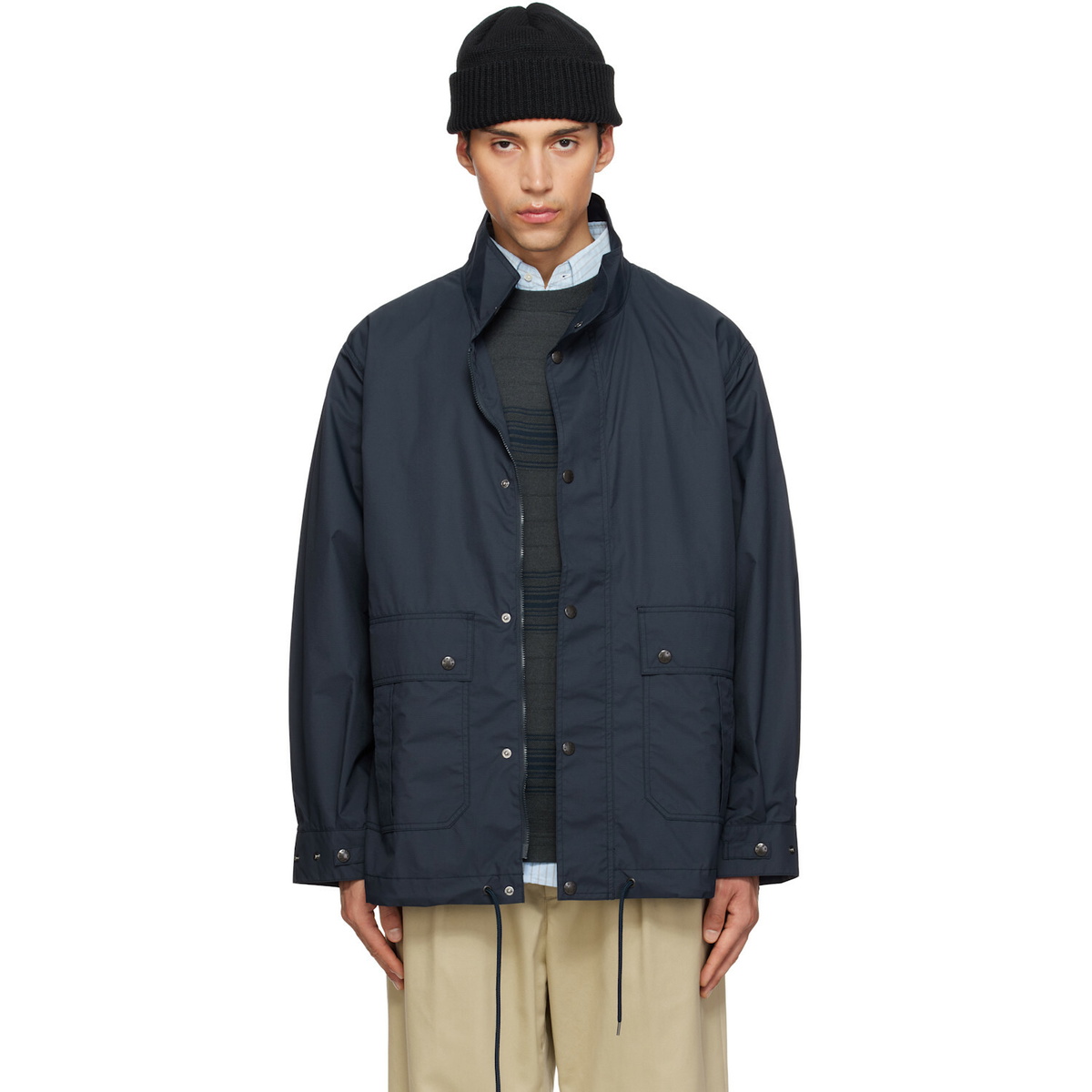 nanamica Navy Packable Field Jacket