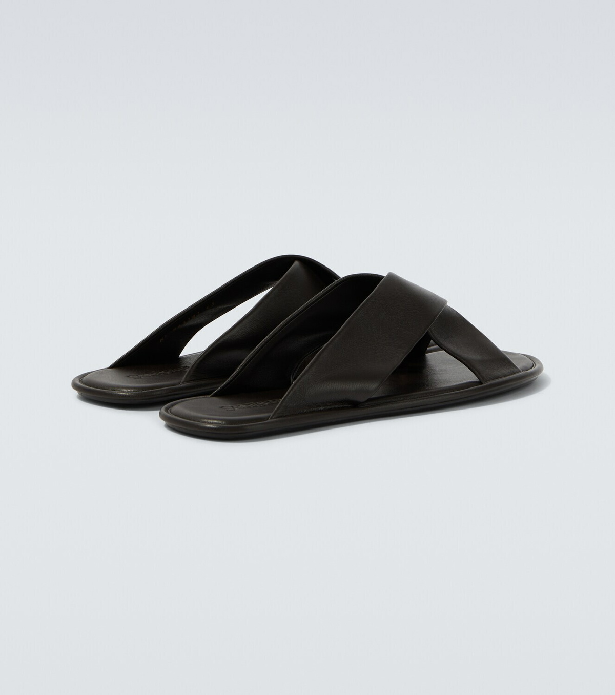 Saint Laurent Carlyle leather sandals