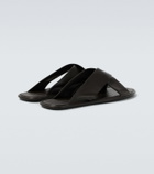 Saint Laurent Carlyle leather sandals