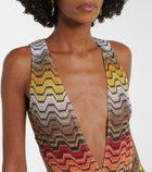 Missoni Wave lamé jumpsuit