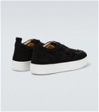 Christian Louboutin Happyrui Spikes suede sneakers