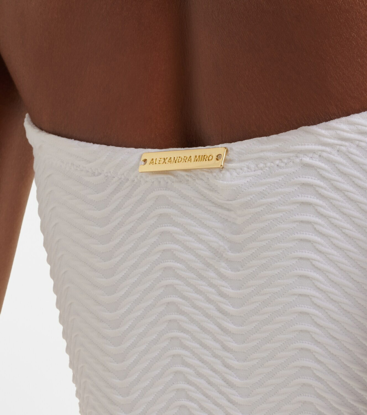 Alexandra Miro Iris belted swimsuit