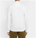Orlebar Brown - Sebastian Waffle-Knit Cotton-Jersey Polo Shirt - Men - White