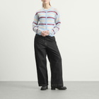 Samsøe Samsøe Women's Sahera Knitted Cardigan in Blue Multi Stripe