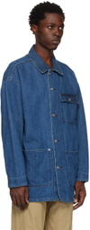 NOMA t.d. Blue Button Up Denim Coat
