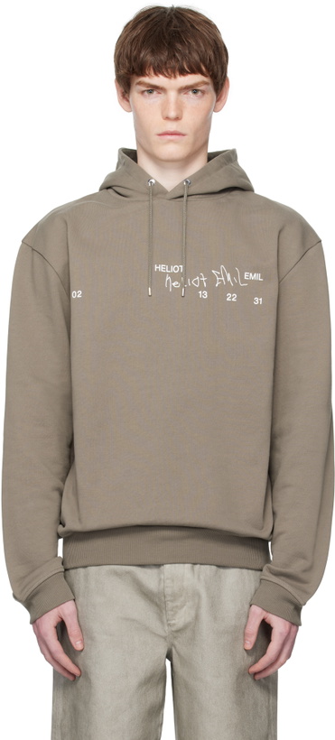 Photo: HELIOT EMIL Gray Fulgens Hoodie
