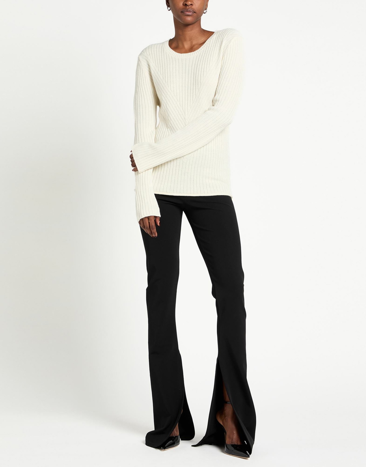 Manila Grace Womens Sweater Cream