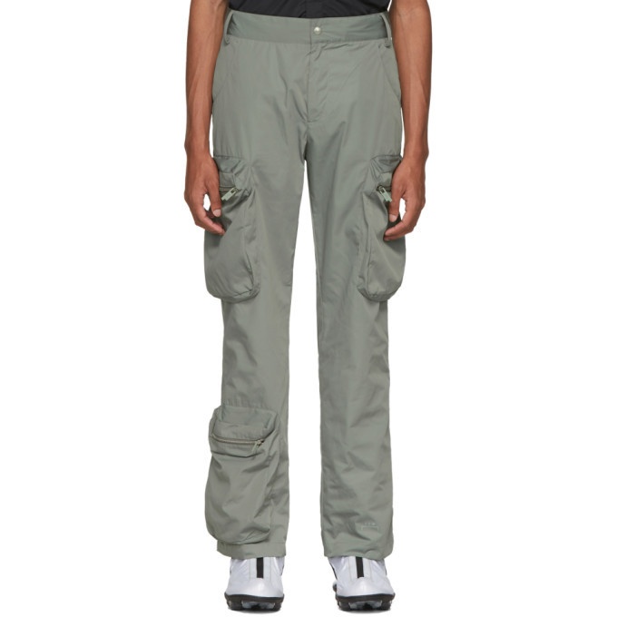 Photo: A-Cold-Wall* Green Multi-Pocket Cargo Pants