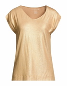 Majestic Filatures Womens T-shirt in Gold