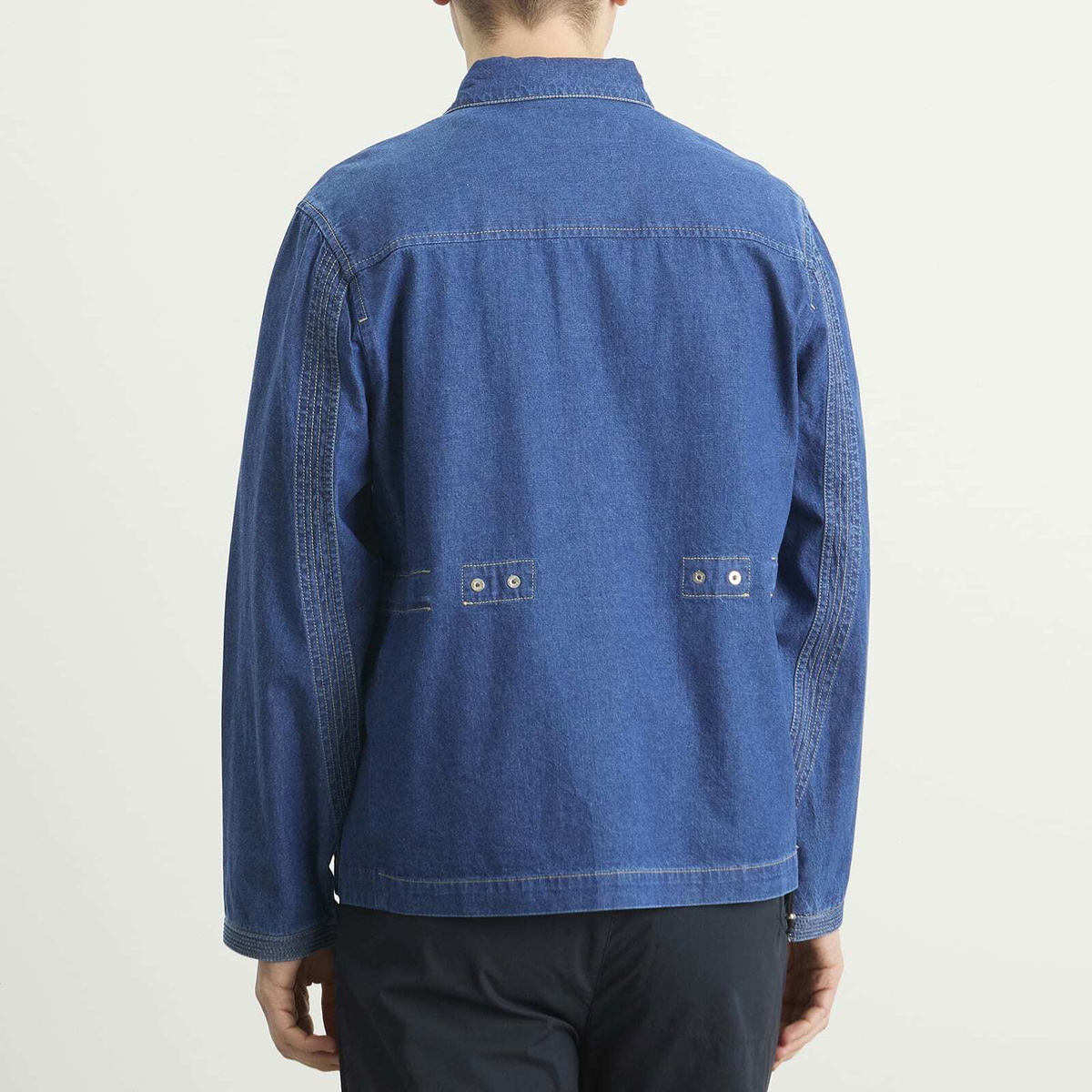 Folk Men's Anniversary Jacket in Indigo Denim