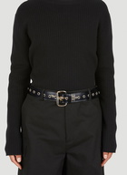 Alex Leather Belt in Black