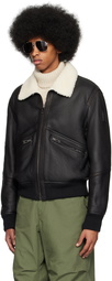 Belstaff Black Tracer Shearling Jacket