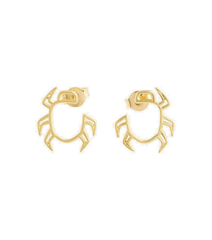Photo: Aliita Escarabjo 9kt gold earrings