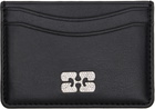 GANNI Black Bou Card Holder