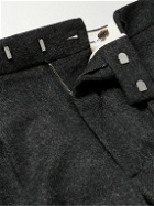 NN07 - Fritz 1078 Pleated Twill Trousers - Gray
