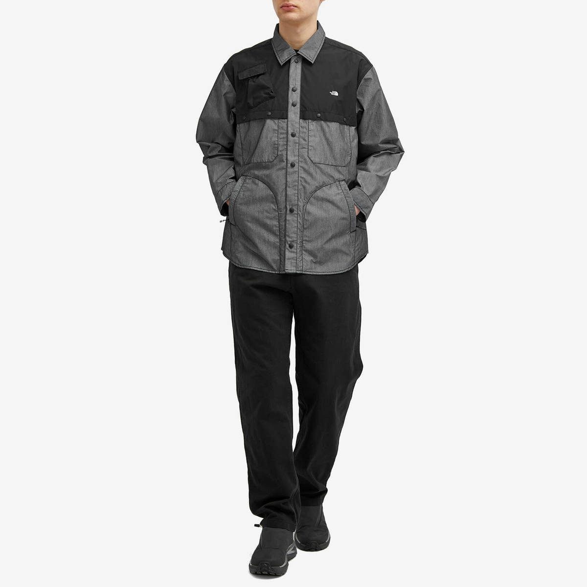 The North Face Men's UE Denim Shirt in Dark Indigo Wash The North Face