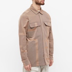 BYBORRE Men's Knitted Overshirt in Brown