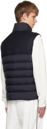 Moncler Navy Rance Down Vest