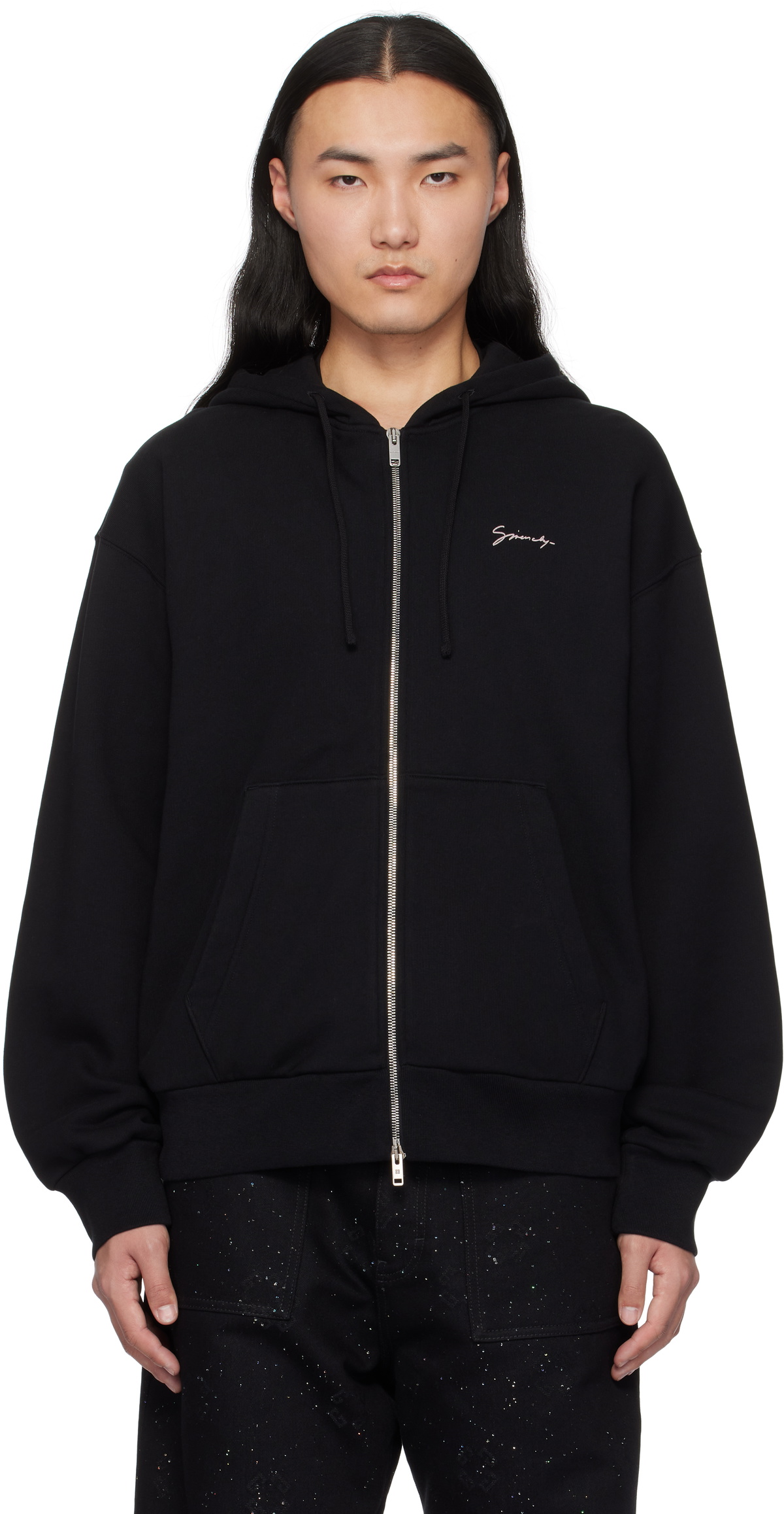 【関税込み】givenchy OGGETTI DI HUBERT' HOODIE Givenchy Black Hubert Objects Print Zipped Hoodie Givenchy