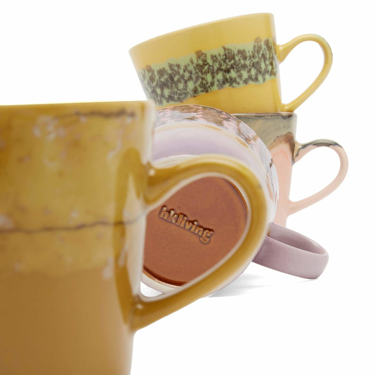 HKLiving Americano Mugs - Set of 4 in Radiant 