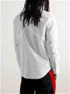 Alexander McQueen - Harness-Detailed Cotton-Poplin Shirt - White