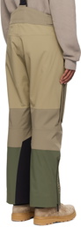 Moncler Grenoble Green Ski Trousers
