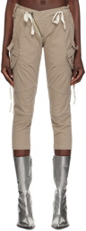 Ottolinger Taupe Cropped Trousers