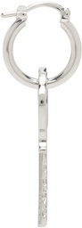 Courrèges Silver Single Key Earring