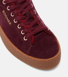 Bogner Lucerne shearling-lined suede sneakers