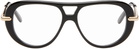 LOEWE Black Slim Glasses
