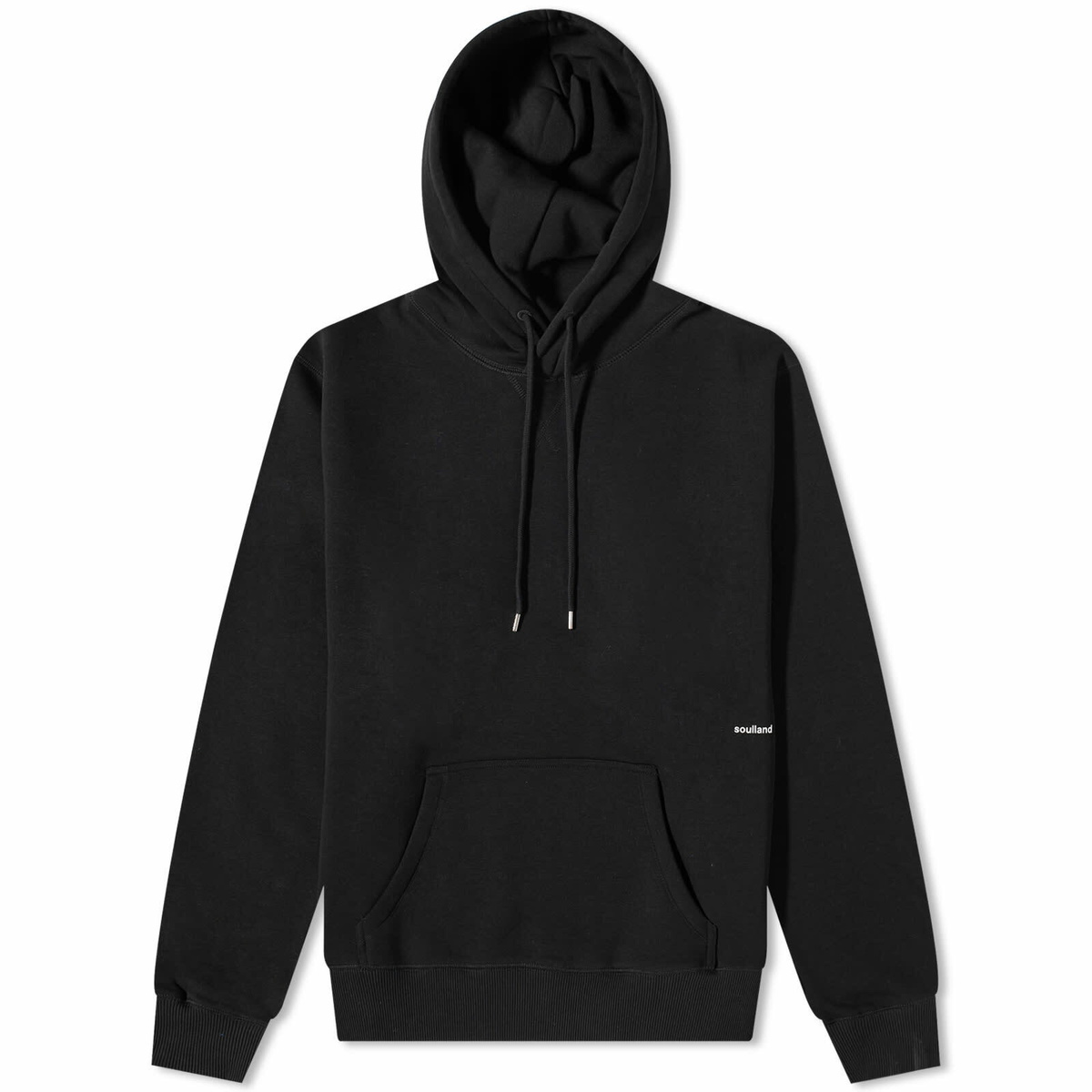 Soulland Men's Reed Hoody in Black Soulland