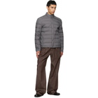 Moncler Gray Selves Short Down Jacket