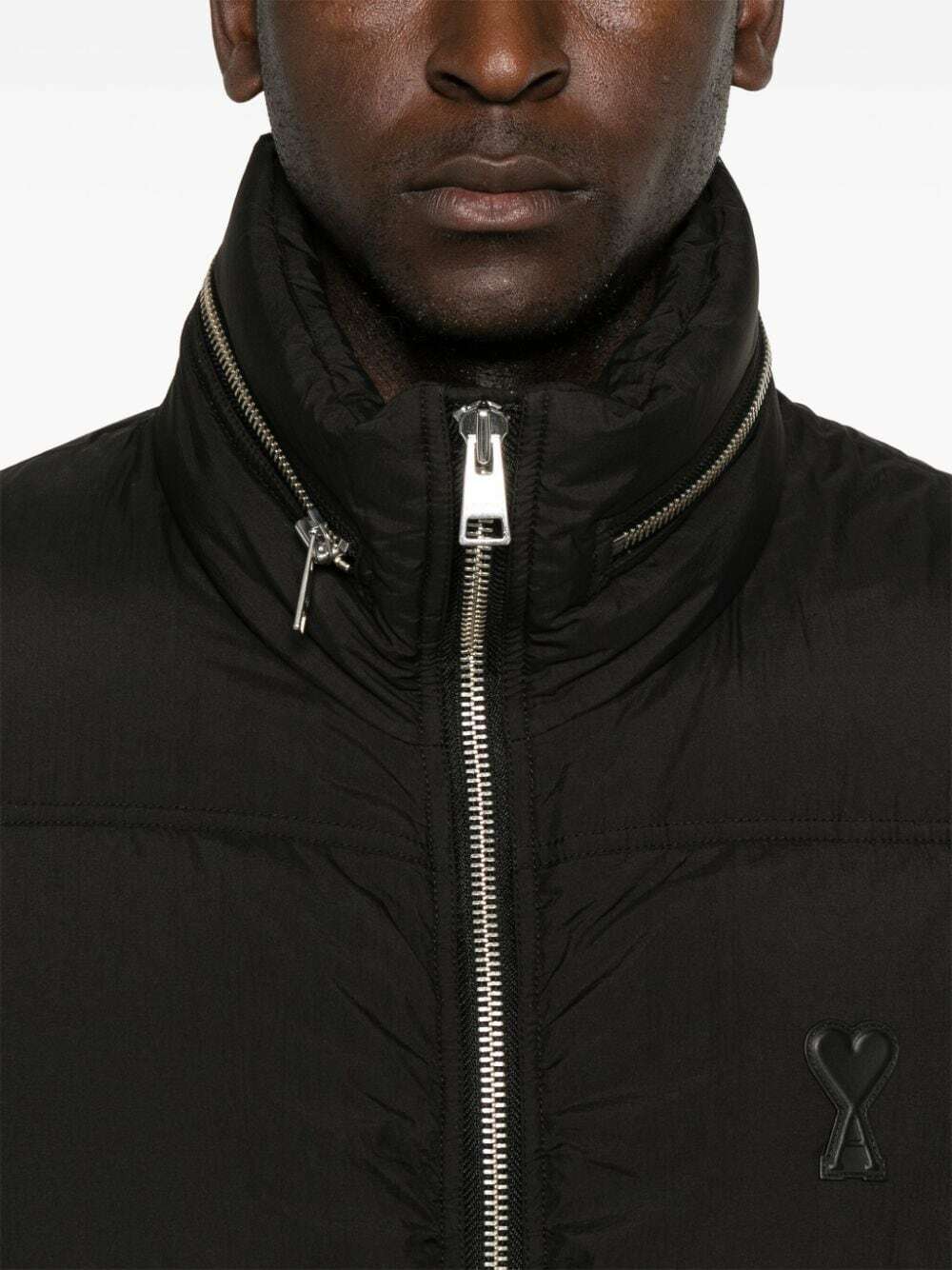 AMI PARIS - Ami De Coeur Nylon Down Vest