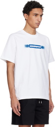 Casablanca White Radiating Logo Classic T-shirt