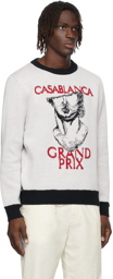 Casablanca Knit Grand Prix Sweater