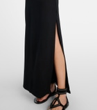 Leset Rio high-rise maxi skirt
