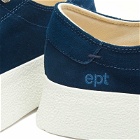 East Pacific Trade Men's Dive Suede Sneakers in Blue