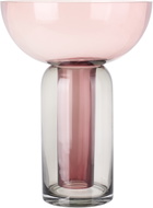 AYTM Pink & Black Torus Vase