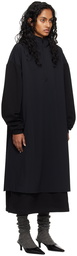 Fear of God ESSENTIALS Black Mock Neck Midi Dress