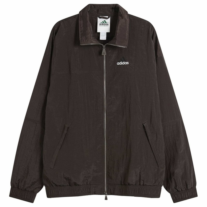Photo: Adidas Men's EQT Iridescent Track Top in Aurora Coffee
