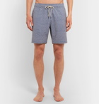 Faherty - Slim-Fit Mid-Length Printed Swim Shorts - Blue