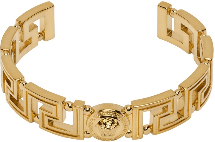 Photo: Versace Gold Greca Medusa Bracelet