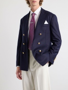 Charvet - 8.5cm Silk-Jacquard Tie