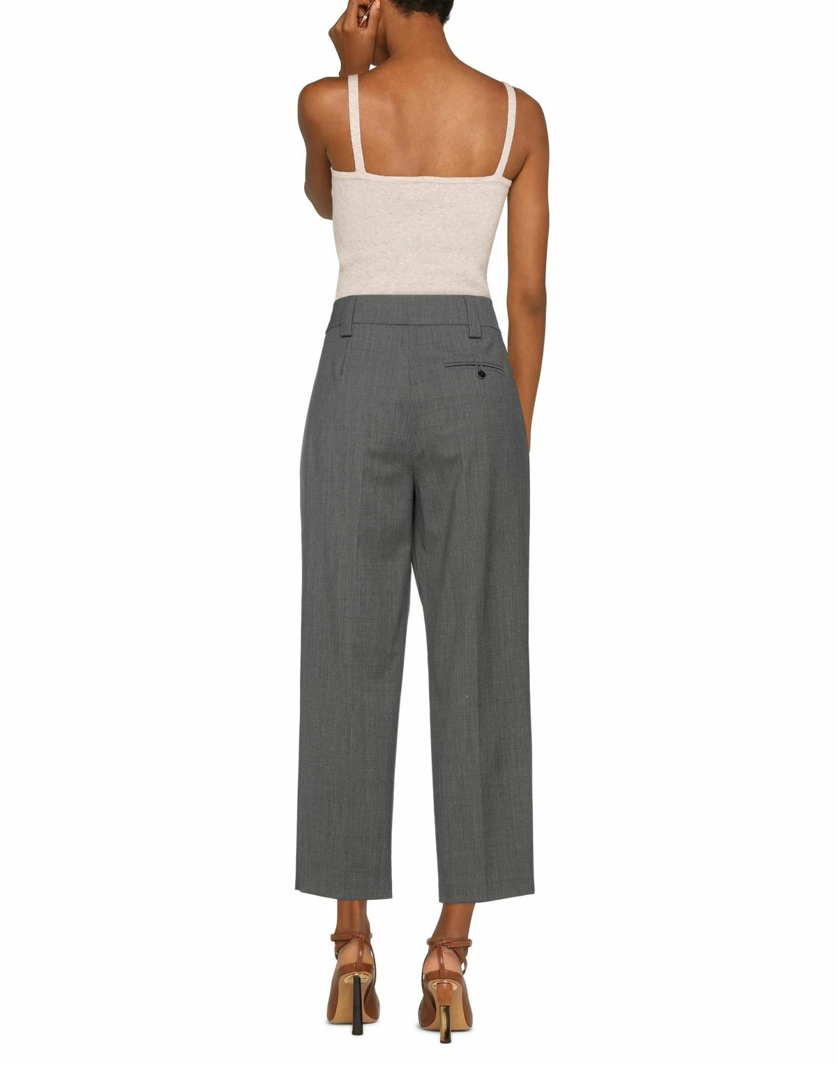 Jucca Womens Pants in Grey