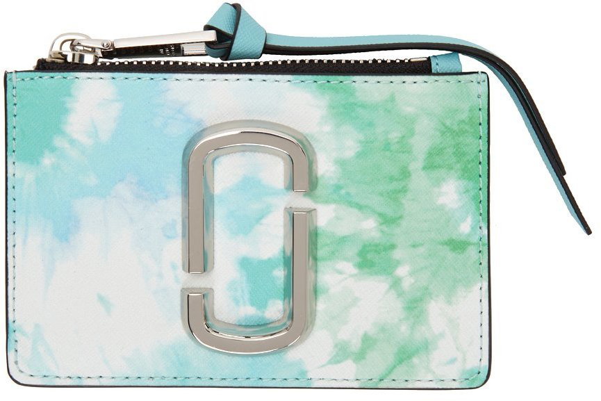 Marc Jacobs Snapshot Tie-Dye Compact Wallet Pink Multi One Size