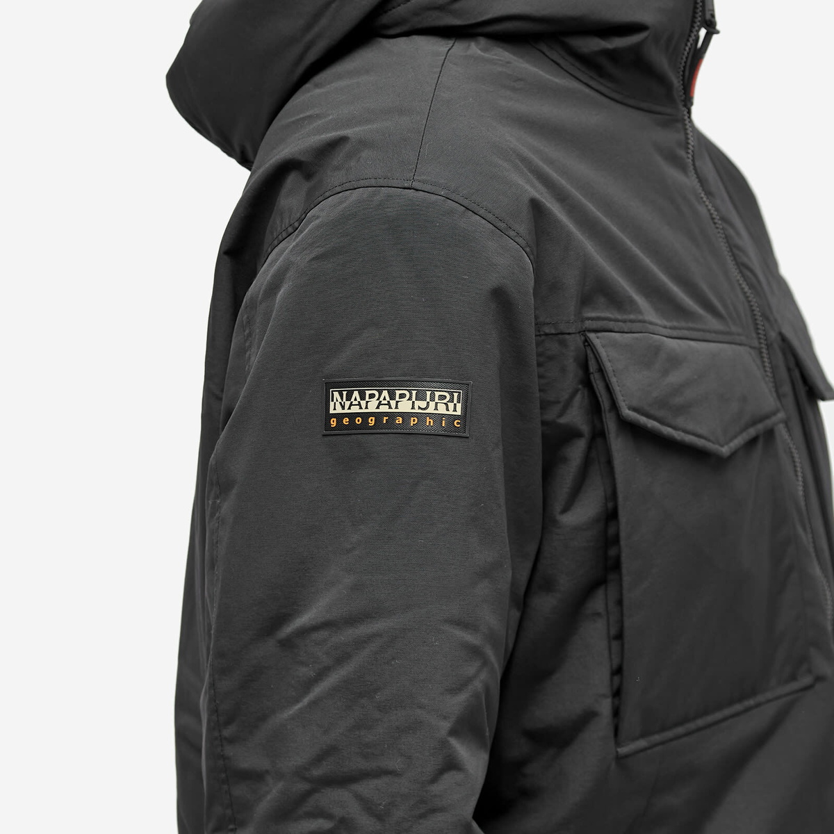 NAPAPIJRI ブラックー ジャケット Black Napapijri Rainforest Pocket 3 Jacket | SVD