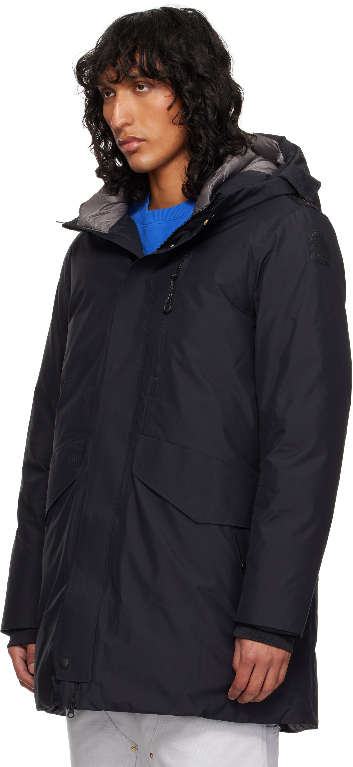 Parajumpers Black Hayate Down Jacket